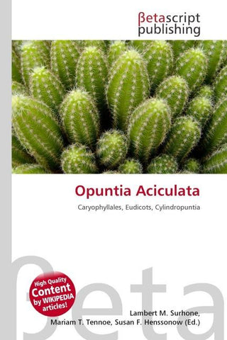 Opuntia Aciculata