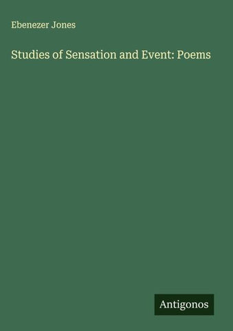 Studies of Sensation and Event: Poems