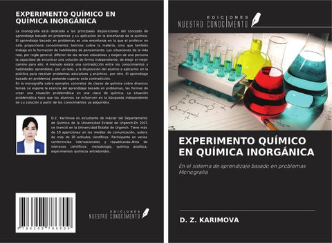 EXPERIMENTO QUÍMICO EN QUÍMICA INORGÁNICA
