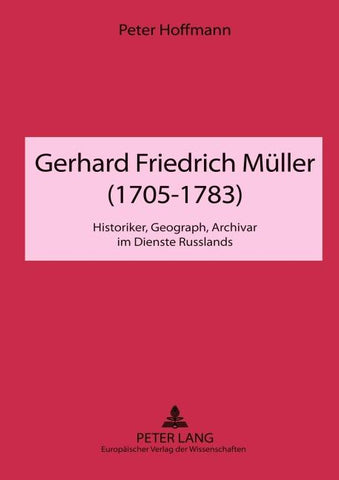 Gerhard Friedrich Müller (1705-1783)