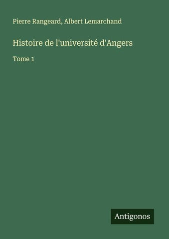 Histoire de l'université d'Angers