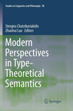 Modern Perspectives in Type-Theoretical Semantics