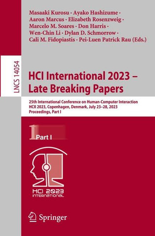 HCI International 2023 – Late Breaking Papers