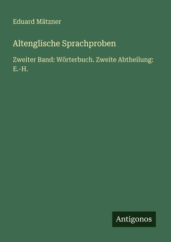 Altenglische Sprachproben