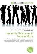 Honorific Nicknames in Popular Music