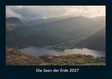 Die Seen der Erde 2027 Fotokalender DIN A4