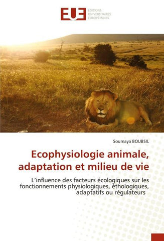 Ecophysiologie animale, adaptation et milieu de vie