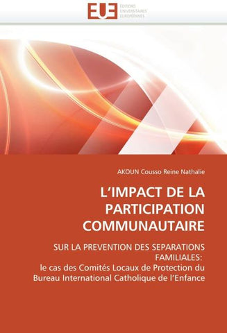 L''IMPACT DE LA PARTICIPATION COMMUNAUTAIRE