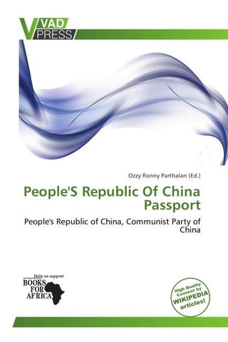 People'S Republic Of China Passport