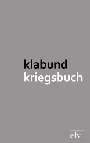 Kriegsbuch