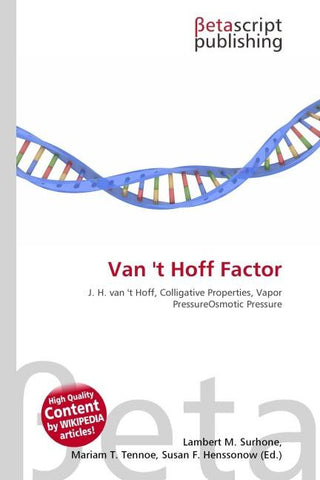 Van 't Hoff Factor