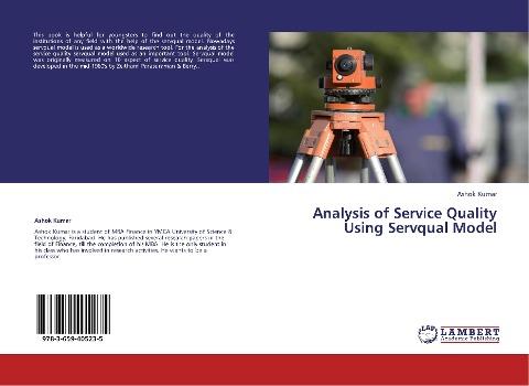 Analysis of Service Quality Using Servqual Model