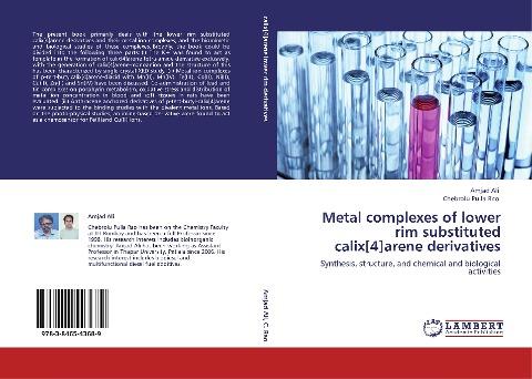 Metal complexes of lower rim substituted calix[4]arene derivatives