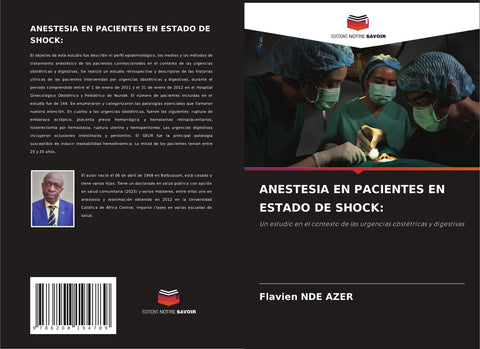 ANESTESIA EN PACIENTES EN ESTADO DE SHOCK: