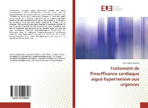 Traitement de l'insuffisance cardiaque aiguë hypertensive aux urgences