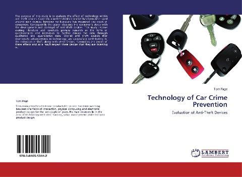 Technology of Car Crime Prevention