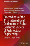 Proceedings of the 11th International Conference of Ar.Tec. (Scientific Society of Architectural Engineering)