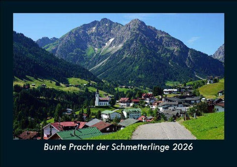 Bunte Pracht der Schmetterlinge 2026 Fotokalender DIN A5