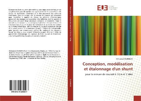 Conception, mode¿lisation et e¿talonnage d'un shunt