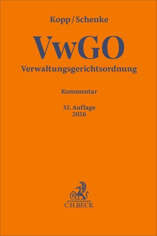 Verwaltungsgerichtsordnung. VwGO