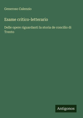 Esame critico-letterario