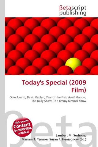 Today's Special (2009 Film)