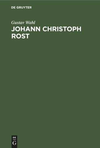 Johann Christoph Rost