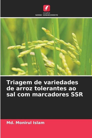 Triagem de variedades de arroz tolerantes ao sal com marcadores SSR
