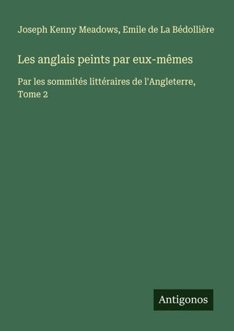 Les anglais peints par eux-mêmes