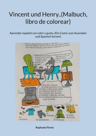 Vincent und Henry..(Malbuch, libro de colorear)
