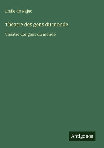 Théatre des gens du monde