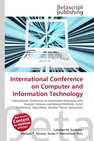 International Conference on Computer and Information Technology