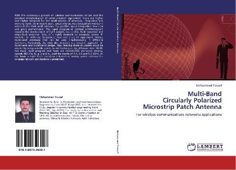 Multi-Band  Circularly Polarized  Microstrip Patch Antenna