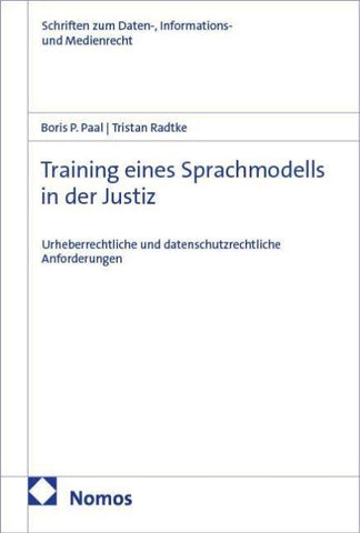 Training eines Sprachmodells in der Justiz