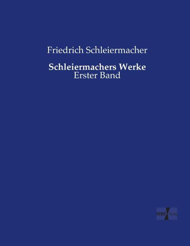 Schleiermachers Werke