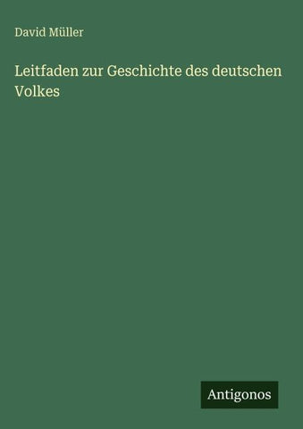 Leitfaden zur Geschichte des deutschen Volkes