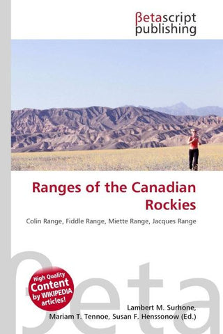 Ranges of the Canadian Rockies