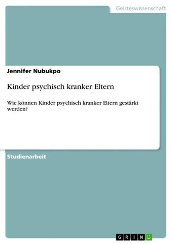 Kinder psychisch kranker Eltern
