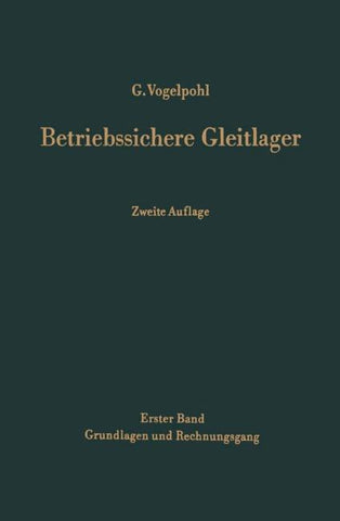 Betriebssichere Gleitlager