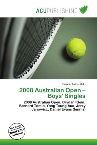 2008 Australian Open - Boys' Singles