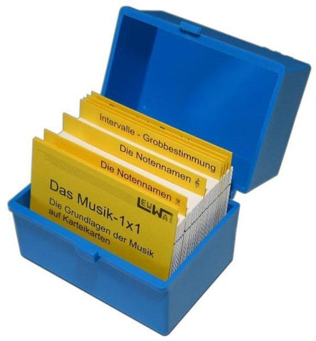 Das Musik-1x1 | Musiknoten lesen lernen mit Karteikarten