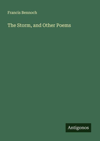The Storm, and Other Poems