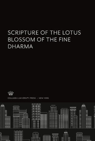 Scripture of the Lotus Blossom of the Fine Dharma