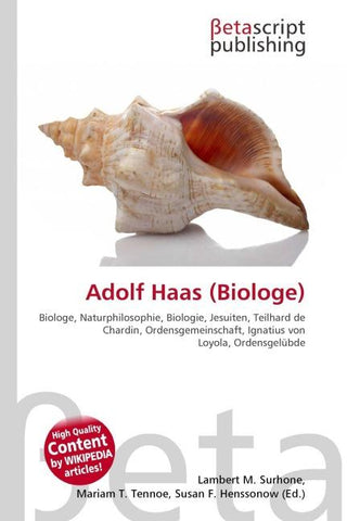 Adolf Haas (Biologe)
