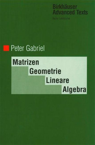 Matrizen, Geometrie, Lineare Algebra