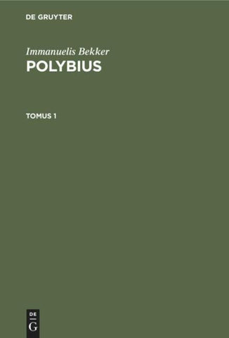 Polybius. Tomus 1
