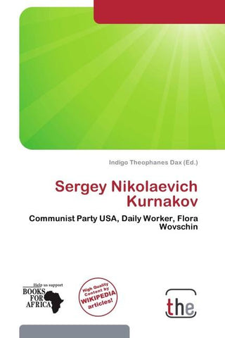 Sergey Nikolaevich Kurnakov