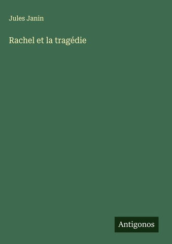 Rachel et la tragédie