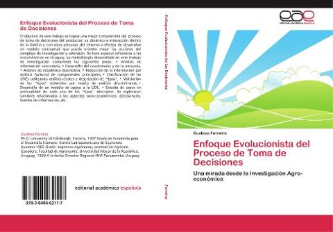 Enfoque Evolucionista del Proceso de Toma de Decisiones