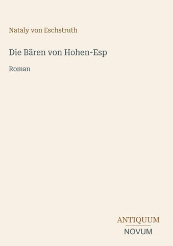 Die Bären von Hohen-Esp